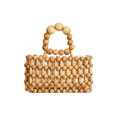 Women's Bamboo Beach Handbag Luxury Brand Designer