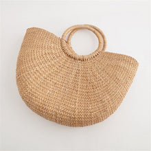 Load image into Gallery viewer, High Quality Summer New Women Handbag Original Lady Rattan