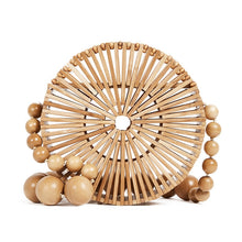 Load image into Gallery viewer, Fashion New Stylish Designer Women Craft Bamboo Handbag