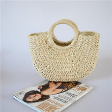 Load image into Gallery viewer, 2019 Summer New beach top handle tote bag for women
